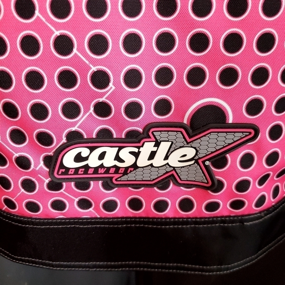 Castle X Racewear Pink Jacket Size Small - Picture 7 of 15